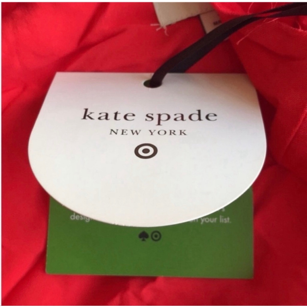 Kate Spade New York Plus Red Scallop Hem Mini Dress 1X - Picture 6 of 7